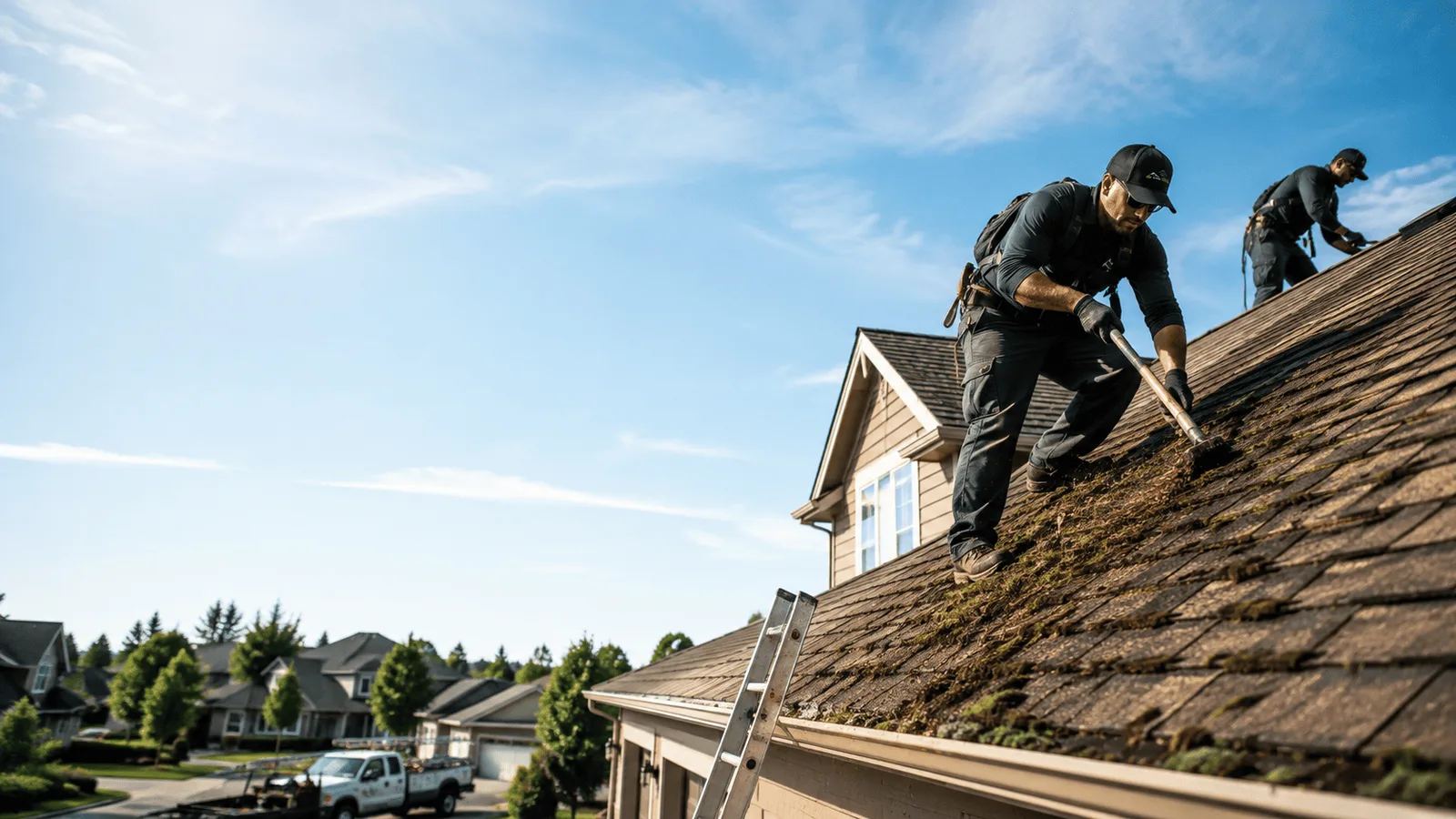 Roof Moss Removal in Antwerp, OH near me